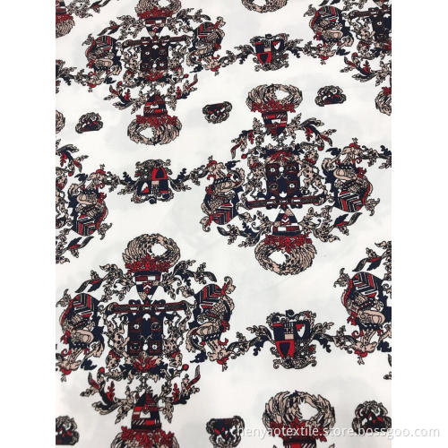 Court Style Cotton Stretch Printing Fabric